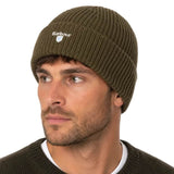 Barbour Mens Cascade Beanie Hat Olive Northern Ireland Belfast