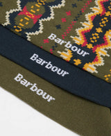 Barbour Mens Case Socks Gift Box 3 Pack Classic Tartan Northern