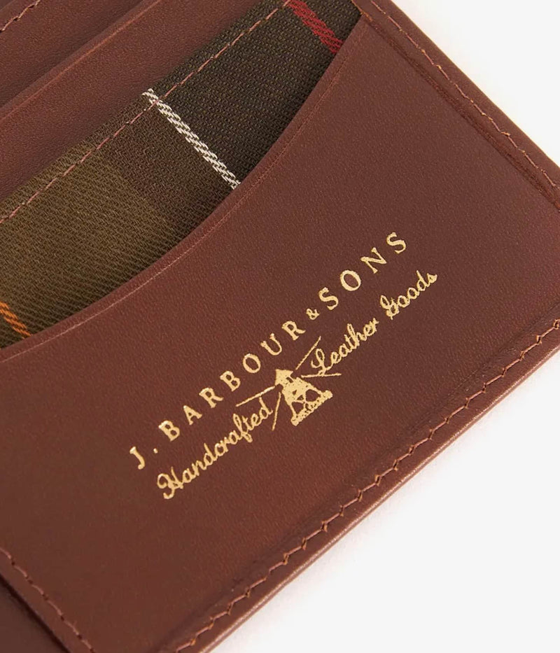 Barbour Mens Colwell Leather Wallet Brown Northern Ireland Belfast