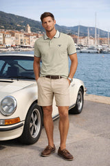 Barbour Mens Cornsay Polo Shirt Sea Green Northern Ireland Belfast