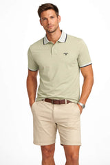 Barbour Mens Cornsay Polo Shirt Sea Green Northern Ireland Belfast