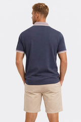 Barbour Mens Cornsay Polo Shirt Washed Navy Northern Ireland Belfast