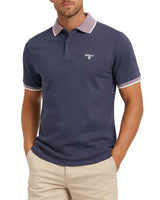 Barbour Mens Cornsay Polo Shirt Washed Navy Northern Ireland Belfast