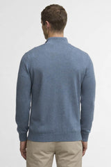 Barbour Mens Cotton Half Zip Jumper Dusk Blue Northern Ireland Belfast