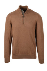 Barbour Mens Cotton Half Zip Jumper Sandstone Northern Ireland Belfast