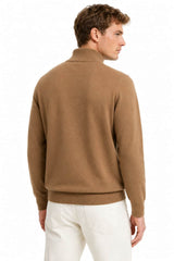 Barbour Mens Cotton Half Zip Jumper Sandstone Northern Ireland Belfast