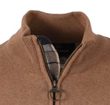Barbour Mens Cotton Half Zip Jumper Sandstone Northern Ireland Belfast