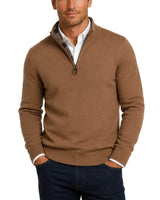 Barbour Mens Cotton Half Zip Jumper Sandstone Northern Ireland Belfast