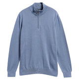 Barbour Mens Cotton Half Zip Jumper Tarn Blue Northern Ireland Belfast