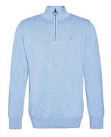 Barbour Men’s Cotton Half Zip Sweater Dark Chambray Northern