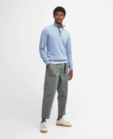 Barbour Men’s Cotton Half Zip Sweater Dark Chambray Northern