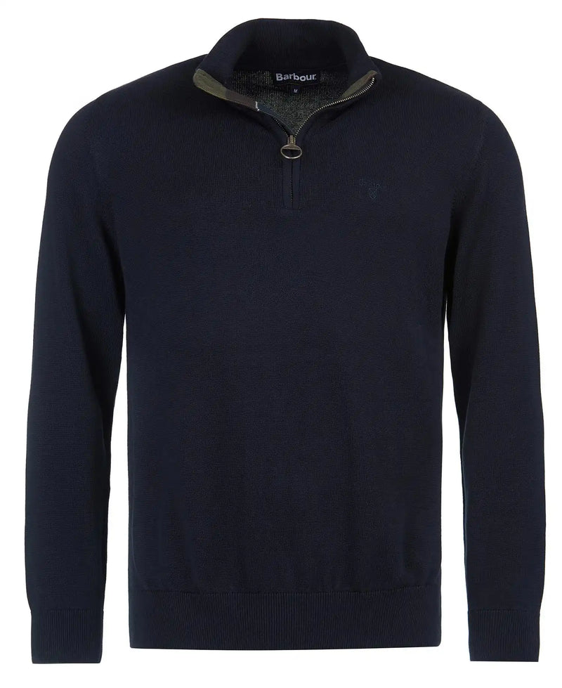 Barbour Men’s Cotton Half Zip Sweater Navy Northern Ireland Belfast