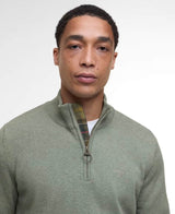 Barbour Mens Cotton Knit Half Zip Thyme Northern Ireland Belfast