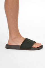Barbour Mens Creswell Sliders Black Northern Ireland Belfast