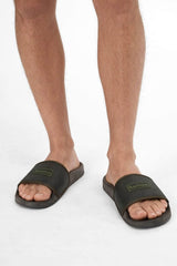 Barbour Mens Creswell Sliders Black Northern Ireland Belfast