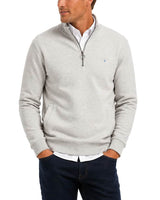 Barbour Mens Desmond Half Zip Sweatshirt Grey Marl Northern Ireland