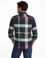 Barbour Mens Dunoon Shirt Evergreen Tartan Northern Ireland Belfast