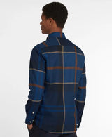 Barbour Mens Dunoon Tailored Tartan Shirt Midnight Tartan Northern