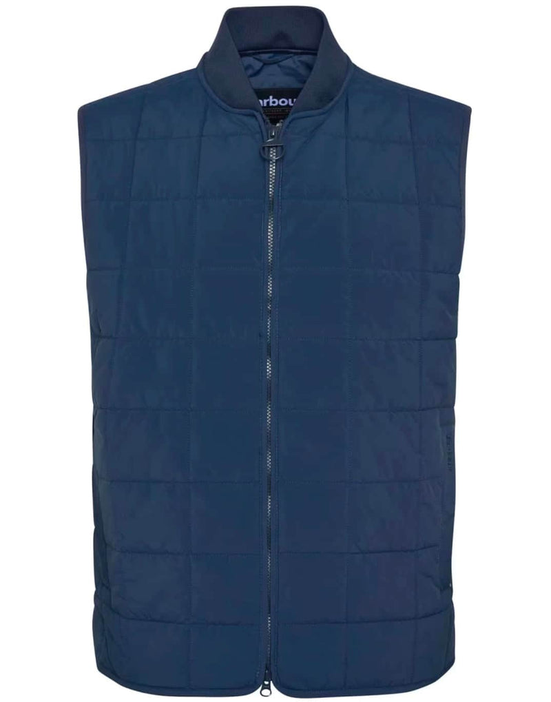 Barbour Mens Elmstone Quilted Gilet Navy Northern Ireland Belfast