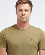 Barbour Mens Essential Sport T-Shirt Mid Olive Northern Ireland