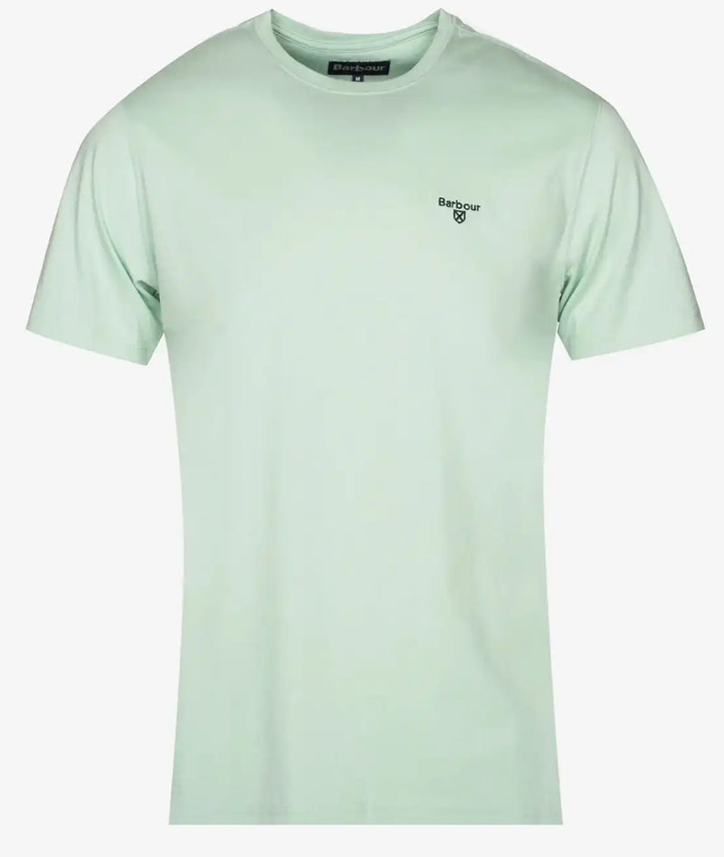 Barbour Mens Essential Sports T-Shirt Dusty Mint Northern Ireland