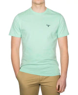 Barbour Mens Essential Sports T-Shirt Dusty Mint Northern Ireland