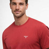 Barbour Mens Essential Sports T-Shirt Red Spice Northern Ireland