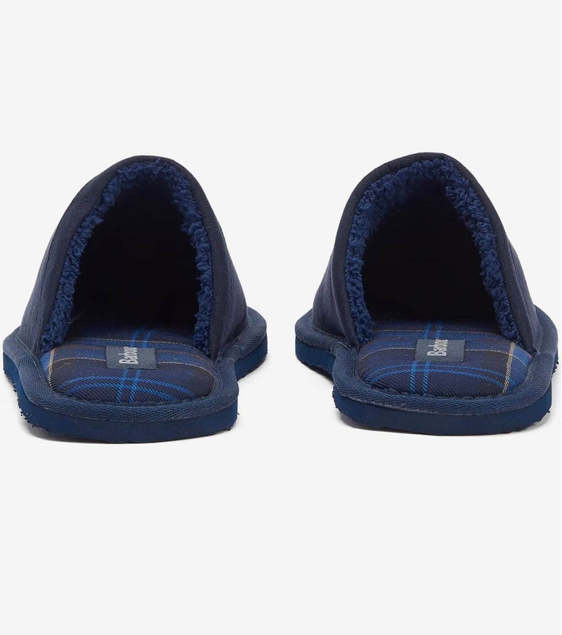 Barbour Mens Everitt Mule Slippers Navy Northern Ireland Belfast