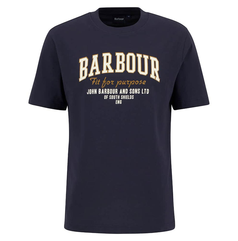 Barbour Fort Relaxed Graphic T-Shirt Northern Ireland Belfast