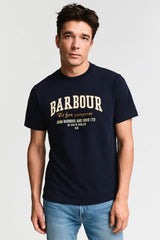 Barbour Mens Fort Relaxed Graphic T-Shirt Northern Ireland Belfast