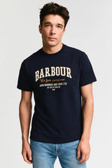 Barbour Mens Fort Relaxed Graphic T-Shirt Northern Ireland Belfast