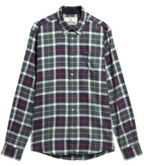 Barbour Mens Fortrose Brushed Cotton Shirt Evergreen Tartan Northern