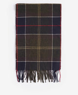 Barbour Mens Galingale Tartan Scarf Classic Northern Ireland Belfast