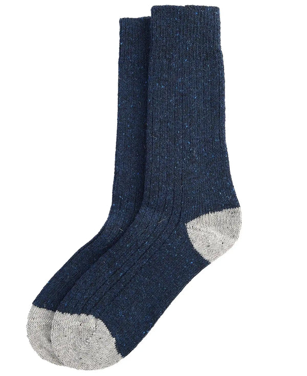 Barbour Mens Houghton Stripe Socks Navy/Grey Northern Ireland Belfast