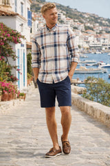 Barbour Mens Kidd Tailored Long Sleeve Shirt Whisper White Northern