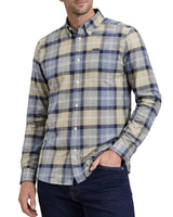 Barbour Mens Lewis Tailored Tartan Shirt Highland Loch Tartan