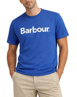 Barbour Mens Logo Relaxed Fit T-Shirt Sailboard Blue Northern Ireland