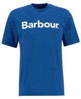 Barbour Mens Logo Relaxed Fit T-Shirt Sailboard Blue Northern Ireland