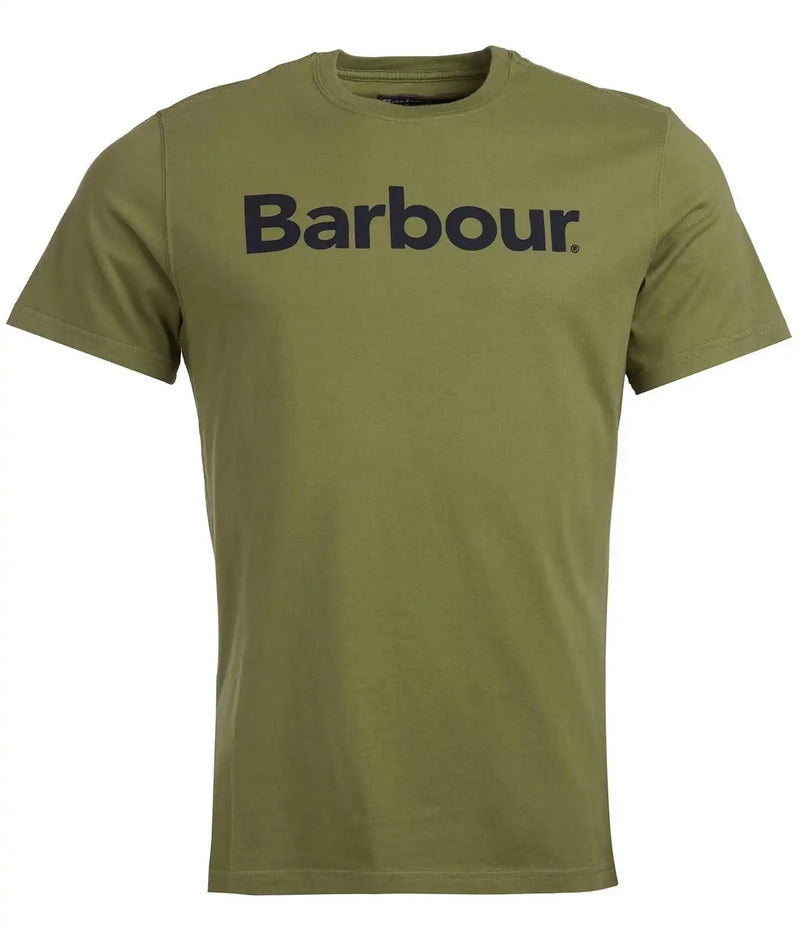 Barbour Mens Logo Tee Burnt Olive Northern Ireland Belfast