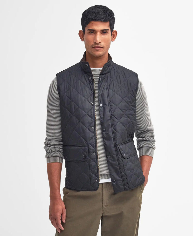 Barbour Mens Lowerdale Gilet Navy Northern Ireland Belfast