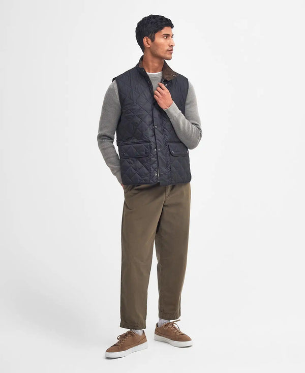 Barbour Mens Lowerdale Gilet Navy Northern Ireland Belfast