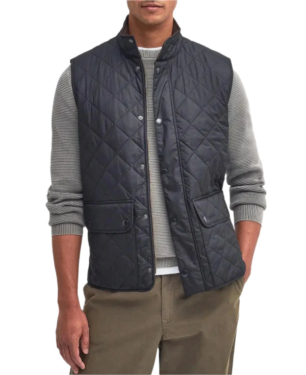 Barbour Mens Lowerdale Gilet Navy Northern Ireland Belfast