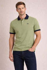 Barbour Mens Lynmouth Tipped Polo Shirt Laurel Green Northern Ireland