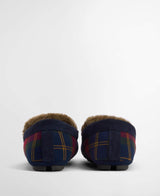 Barbour Mens Monty Slippers Winterberry Tartan Northern Ireland