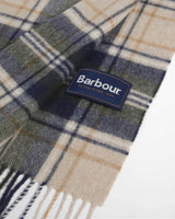 Barbour Mens New Check Tartan Scarf Sand Beige Plaid Northern Ireland