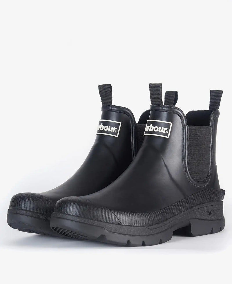 Barbour Mens Nimbus Wellington Boots Black Northern Ireland Belfast