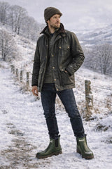 Barbour Mens Nimbus Wellington Boots Olive Northern Ireland Belfast