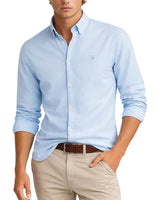 Barbour Men’s Oxtown Tailored Oxford Shirt Sky Blue Northern Ireland