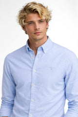 Barbour Men’s Oxtown Tailored Oxford Shirt Sky Blue Northern Ireland