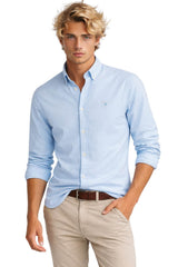 Barbour Men’s Oxtown Tailored Oxford Shirt Sky Blue Northern Ireland